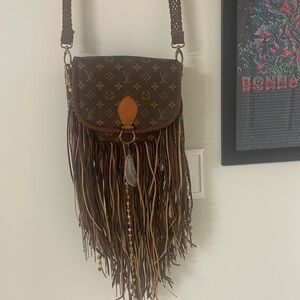 Vintage boho Louis Vuitton Crossbody bag.
